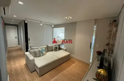 Flat com 2 quartos para alugar na Rua Kansas, 1700, Brooklin Paulista, São Paulo