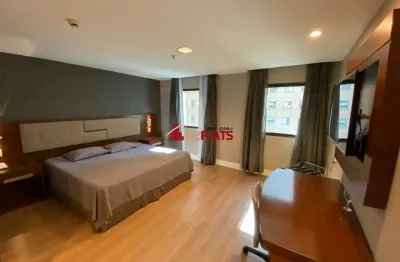 Flat com 1 quarto para alugar na Avenida Ibirapuera, 2927, Indianópolis, São Paulo