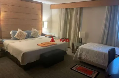 Flat com 2 quartos para alugar na Avenida Ibirapuera, 2927, Indianópolis, São Paulo