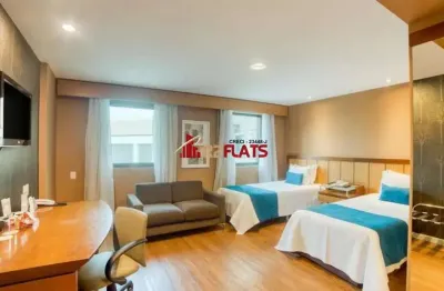 Flat com 1 quarto à venda na Avenida Ibirapuera, 2927, Indianópolis, São Paulo