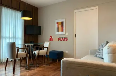 Flat com 1 quarto para alugar na Rua Ribeiro do Vale, 152, Brooklin Paulista, São Paulo