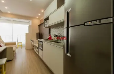 Flat com 1 quarto para alugar na Rua Guararapes, 305, Brooklin, São Paulo
