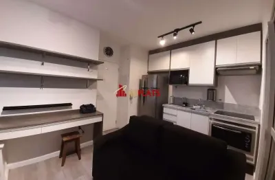 Flat com 1 quarto para alugar na Rua Flórida, 103, Brooklin, São Paulo