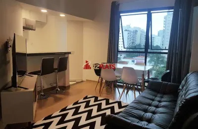 Flat com 1 quarto para alugar na Avenida Moema, 641, Moema, São Paulo
