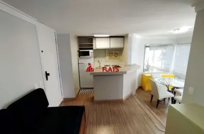 Flat com 1 quarto para alugar na Rua Joel Carlos Borges, 60, Brooklin, São Paulo