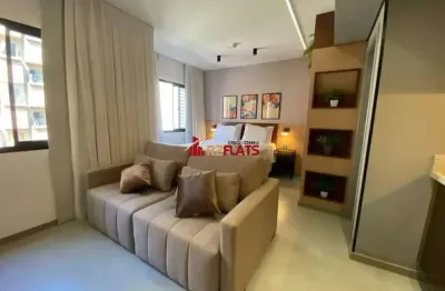 Flat com 1 quarto à venda na Avenida Rouxinol, 57, Moema, São Paulo