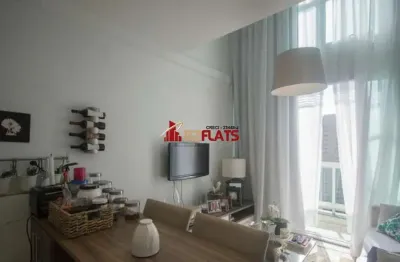 Flat com 1 quarto à venda na Avenida Rouxinol, 77, Moema, São Paulo