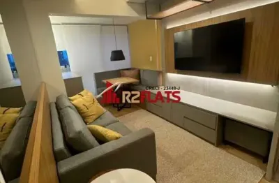 Flat com 1 quarto à venda na Alameda dos Jurupis, 1809, Moema, São Paulo