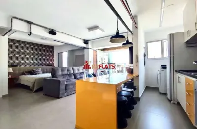 Flat com 1 quarto à venda na Alameda dos Aicás, 392, Moema, São Paulo