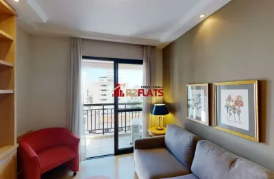 Flat com 1 quarto à venda na Avenida Miruna, 320, Moema, São Paulo