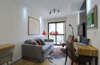 Flat com 1 quarto para alugar na Avenida Miruna, 320, Moema, São Paulo