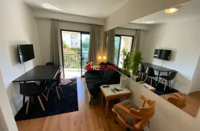 Flat com 1 quarto para alugar na Avenida Jandira, 501, Moema, São Paulo