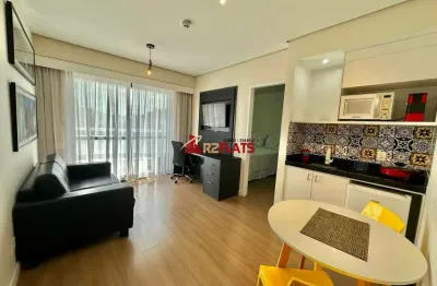 Flat com 1 quarto para alugar na Alameda dos Anapurus, 1661, Moema, São Paulo