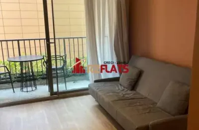 Flat com 1 quarto para alugar na Avenida dos Eucaliptos, 815, Moema, São Paulo