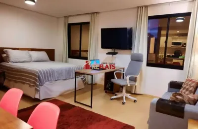 Flat com 1 quarto para alugar na Avenida Jamaris, 101, Moema, São Paulo