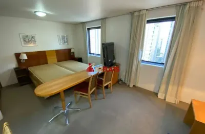 Flat com 1 quarto para alugar na Avenida Jamaris, 101, Moema, São Paulo