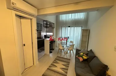 Flat com 1 quarto para alugar na Avenida Ibijaú, 355, Moema, São Paulo