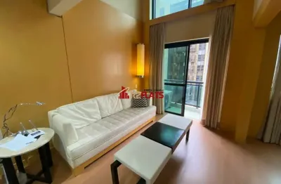 Flat com 2 quartos para alugar na Avenida Ibijaú, 355, Moema, São Paulo