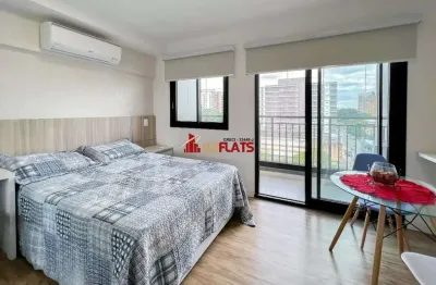 Flat com 1 quarto para alugar na Avenida dos Carinás, 301, Indianópolis, São Paulo