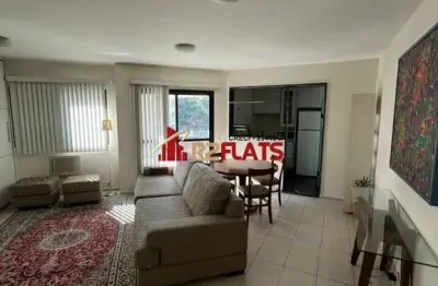 Flat com 2 quartos para alugar na Rua Batataes, 159, Jardins, São Paulo