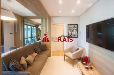 Flat com 1 quarto para alugar na Rua Ribeiro do Vale, 153, Brooklin, São Paulo
