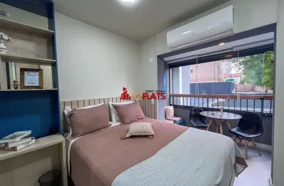Flat com 1 quarto para alugar na Rua Eleutério, 59, Brooklin Paulista, São Paulo