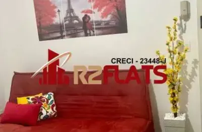 Flat com 1 quarto para alugar na Avenida Doutor Cardoso de Melo, 841, Vila Olímpia, São Paulo