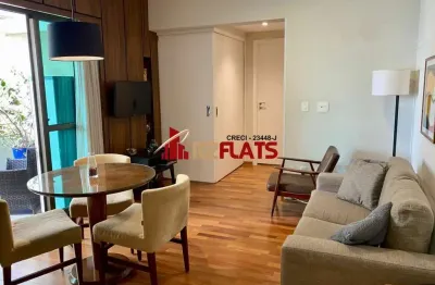 Flat com 2 quartos à venda na Rua Ribeiro do Vale, 152, Brooklin, São Paulo