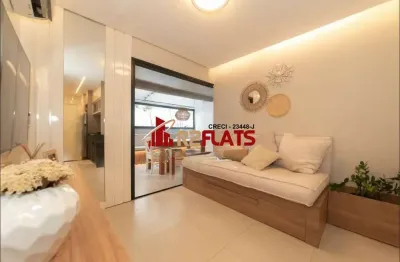 Flat com 1 quarto à venda na Rua Gabriele D'Annunzio, 48, Campo Belo, São Paulo