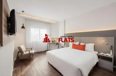 Flat com 1 quarto à venda na Avenida Ibirapuera, 2577, Moema, São Paulo