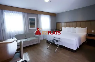 Flat com 1 quarto à venda na Avenida Ibirapuera, 2927, Indianópolis, São Paulo