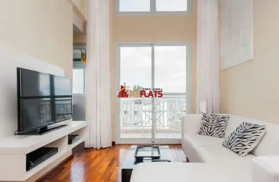 Flat com 1 quarto para alugar na Rua Charles Spencer Chaplin, 120, Vila Andrade, São Paulo