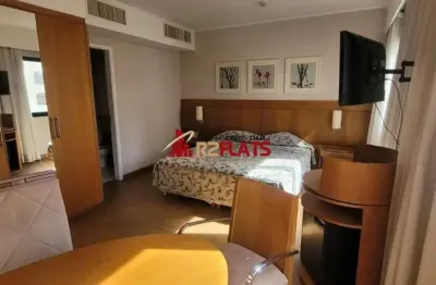 Flat com 1 quarto para alugar na Avenida Rouxinol, 55, Moema, São Paulo