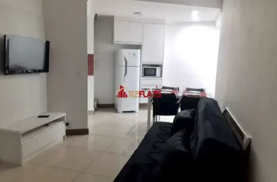 Flat com 1 quarto para alugar na Avenida Miruna, 399, Moema, São Paulo