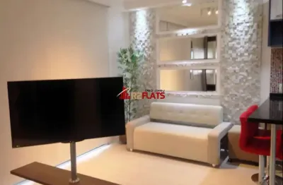 Flat com 1 quarto para alugar na Rua Henri Dunant, 1066, Chácara Santo Antônio, São Paulo