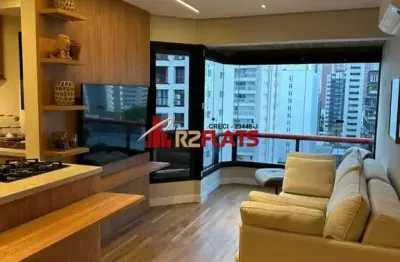 Flat com 1 quarto para alugar na Rua Leopoldo Couto de Magalhães Júnior, 539, Itaim Bibi, São Paulo