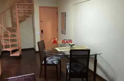 Flat com 1 quarto para alugar na Avenida Moema, 177, Moema, São Paulo