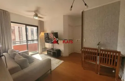 Flat com 1 quarto para alugar na Rua Sansão Alves dos Santos, 373, Brooklin, São Paulo
