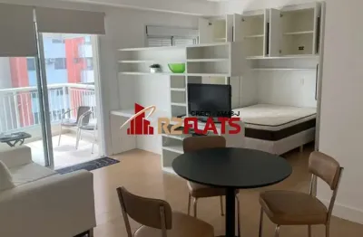Flat com 1 quarto para alugar na Rua Sansão Alves dos Santos, 343, Brooklin, São Paulo