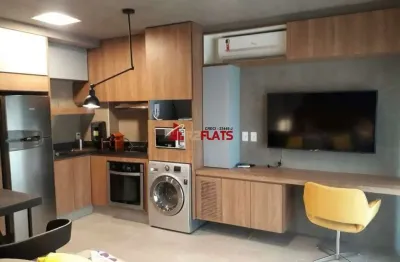 Flat com 1 quarto para alugar na Rua Henri Dunant, 1066, Chácara Santo Antônio, São Paulo