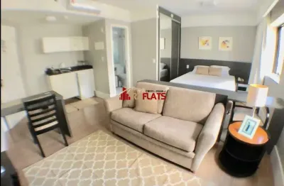 Flat com 1 quarto para alugar na Avenida Macuco, 595, Moema, São Paulo