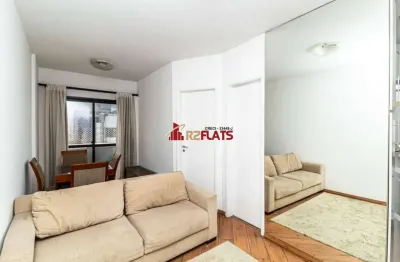Flat com 1 quarto para alugar na Avenida Jamaris, 977, Moema, São Paulo