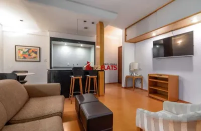 Flat com 1 quarto à venda na Rua Amauri, 513, Itaim Bibi, São Paulo