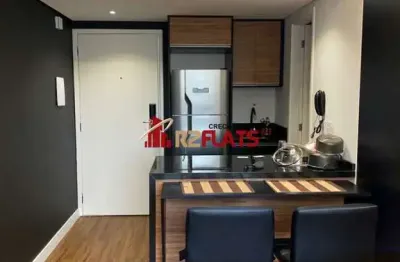 Flat com 1 quarto para alugar na Avenida Ibijaú, 364, Moema, São Paulo