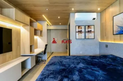 Flat com 1 quarto para alugar na Rua Álvaro Rodrigues, 295, Brooklin, São Paulo