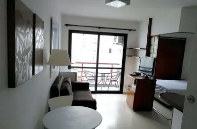 Flat com 1 quarto para alugar na Alameda Jauaperi, 1083, Moema, São Paulo