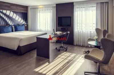 Flat com 1 quarto para alugar na Avenida Jamaris, 112, Moema, São Paulo