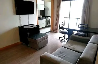 Flat com 1 quarto para alugar na Rua Pintassilgo, 477, Moema, São Paulo