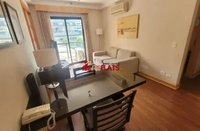 Flat com 1 quarto para alugar na Rua Pintassilgo, 477, Moema, São Paulo