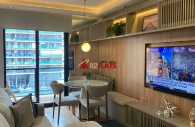 Flat com 1 quarto para alugar na Rua Pintassilgo, 477, Moema, São Paulo